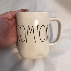 New Rae Dunn COMFORT Mug Coffee Cup By Magenta‎ Artisan Ceramic Ivory